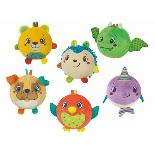 Squeeze & roll soft animals