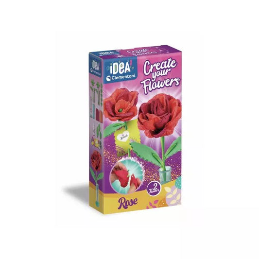 Crea i tuoi fiori rosa