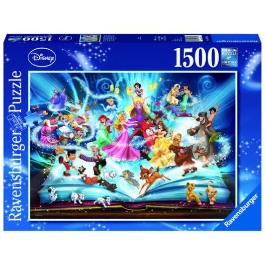 Puzzle 1500 pezzi - Il magico libro delle fiabe Disney