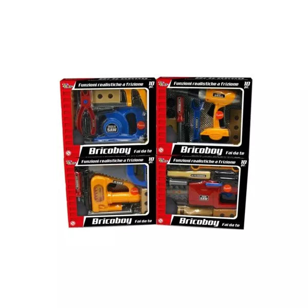 Brico boy set attrezzi a frizione