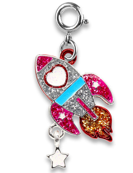 Charm razzo glitterato