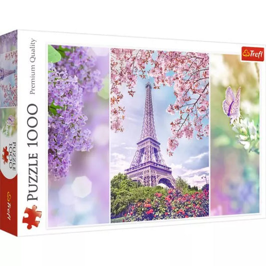Puzzle 1000pz - Spring in paris