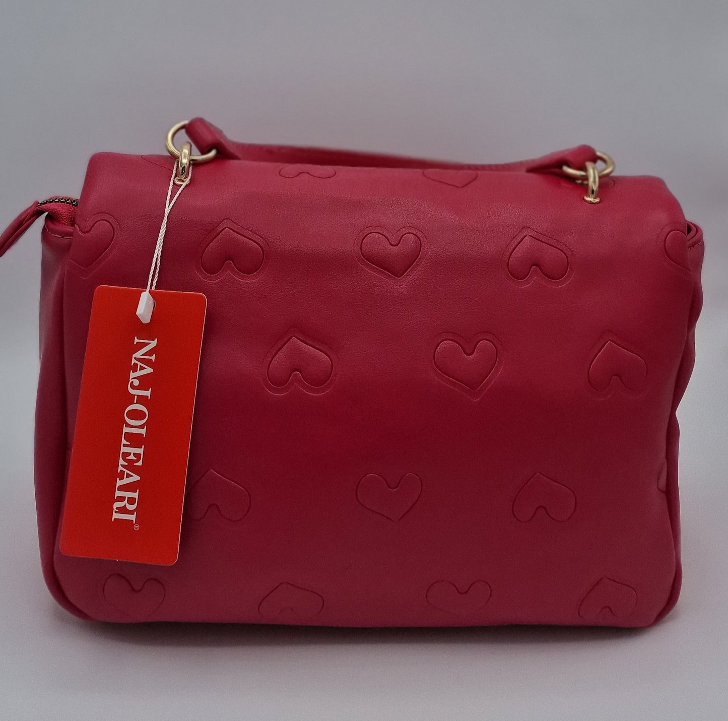 Borsa a mano Naj-Oleari a cuori