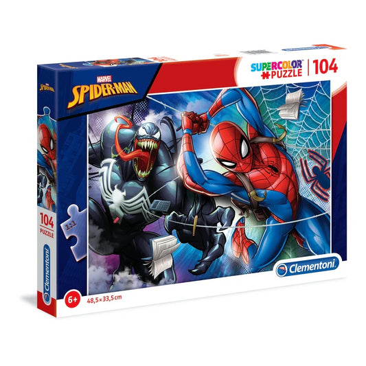 Puzzle 104 pezzi - Spiderman e Venom