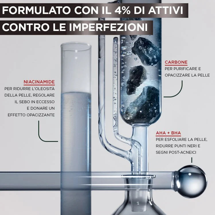 Garnier Siero anti-imperfezioni AHA-BHA con carbone