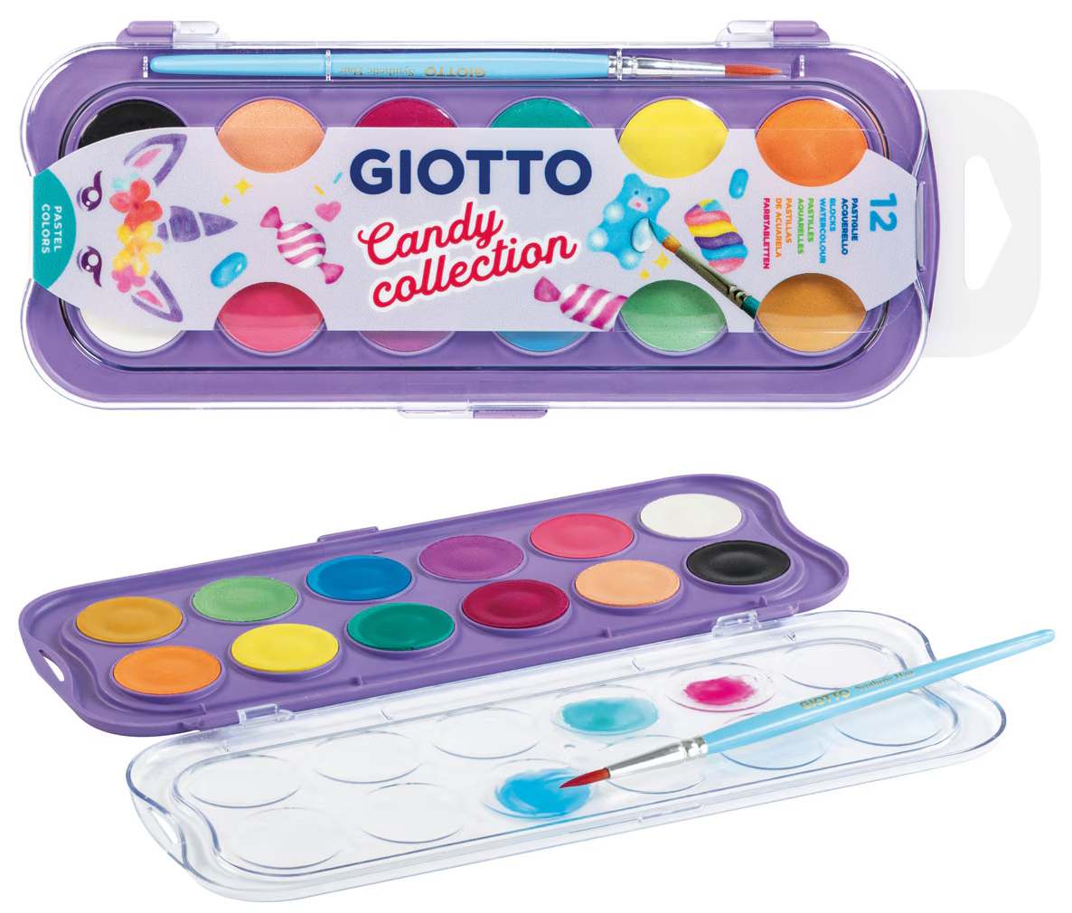 Acquerelli giotto candy