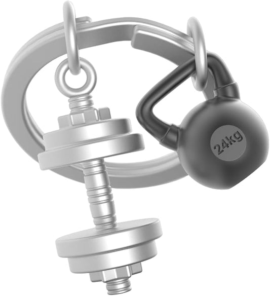 Metalmorphose Portachiavi Pesi da palestra