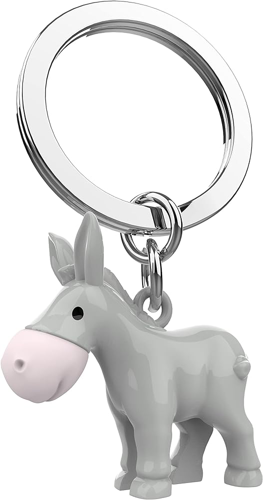 Metalmorphose Portachiavi Asino