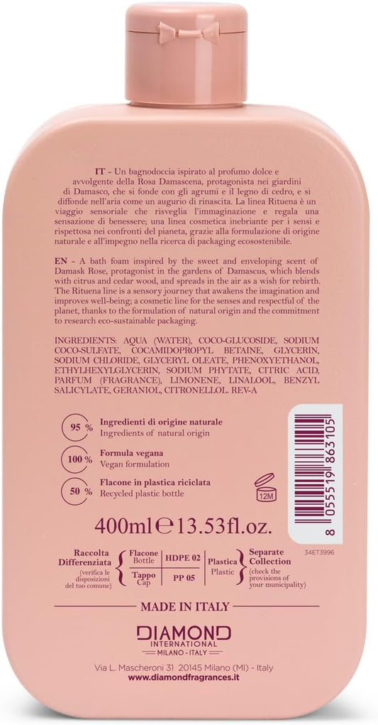 Bagnoschiuma Damasco in fiore