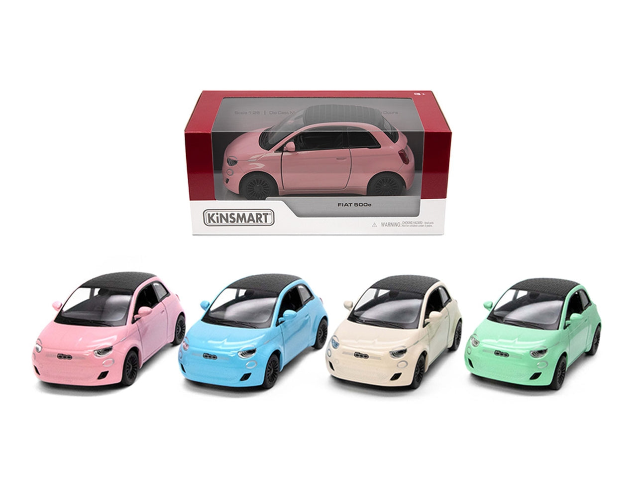 Fiat 500e pastel edition