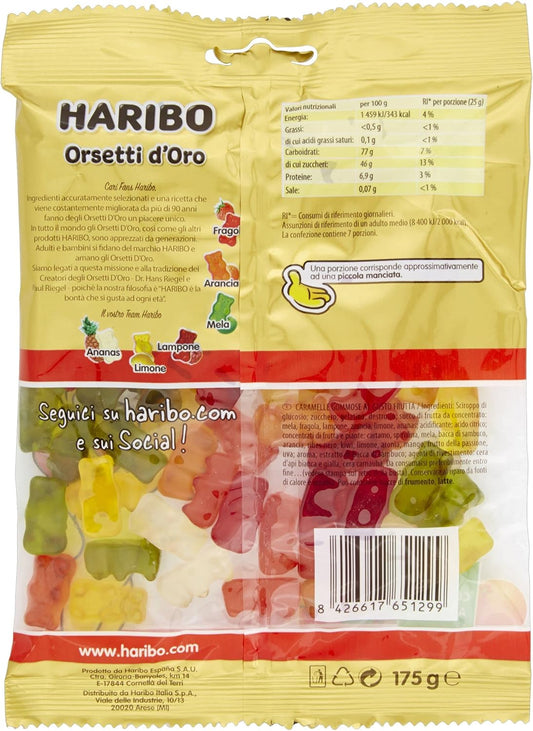 HARIBO ORSETTI DORATI