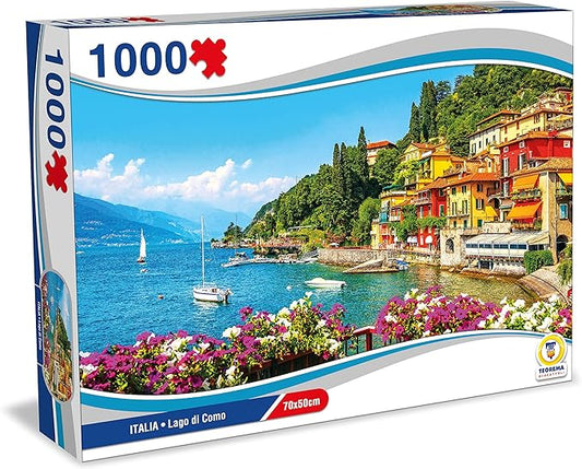 Puzzle 1000pz lago di como
