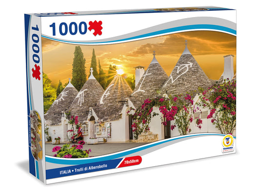 Puzzle 1000pz Trulli di alberobello