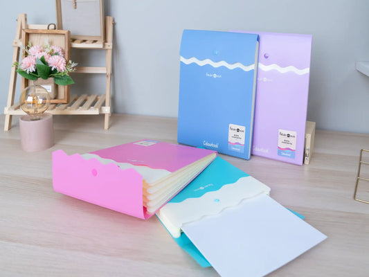 Portadocumenti A4 con soffietto - Folder Wave