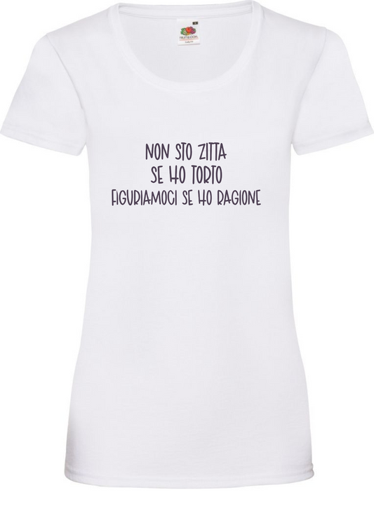 T-shirt donna personalizzata