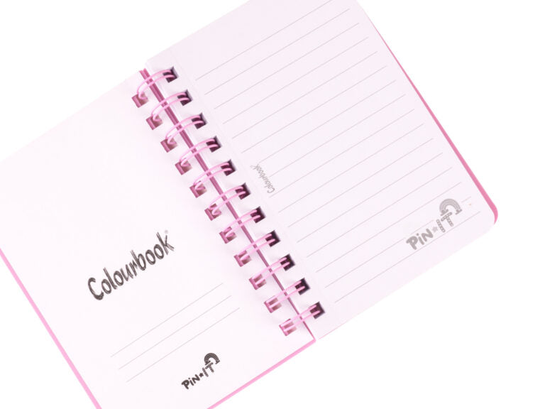 Quaderno spirale a righe A6 Pin-it