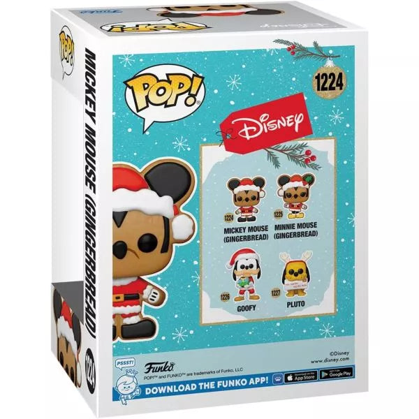 Pop disney holiday santa mickey 1224