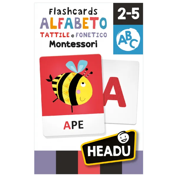 Alfabeto tattile e fonetico Montessori