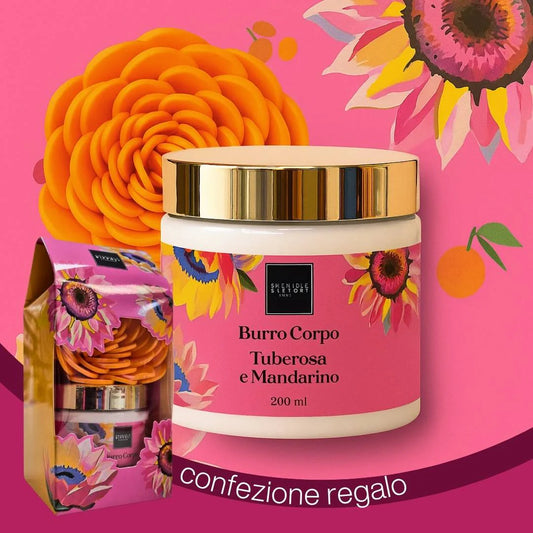 Burro corpo Tuberosa e Mandarino