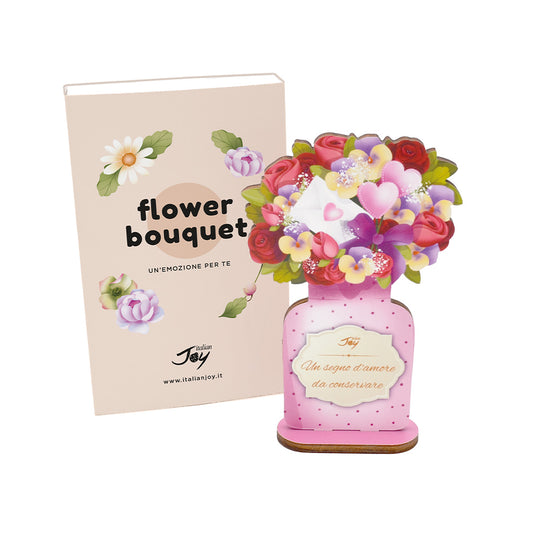 MINI FLOWER BOUQUET - BUONA FORTUNA PER