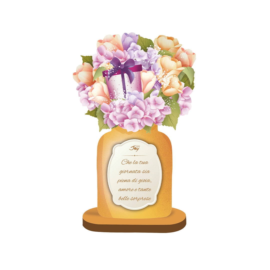 MINI FLOWER BOUQUET - CHE LA TUA GIORNATA SIA..