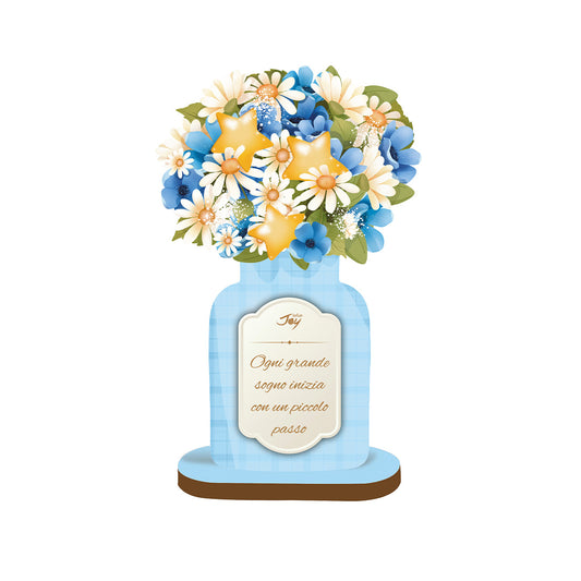 MINI FLOWER BOUQUET - OGNI GRANDE SOGNA INIZIA