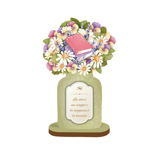 MINI FLOWER BOUQUET - LA VITA E' UN VIAGGIO