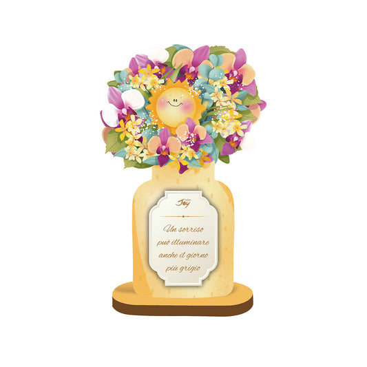 MINI FLOWER BOUQUET - UN SORRISO PUO' ILLUMINARE