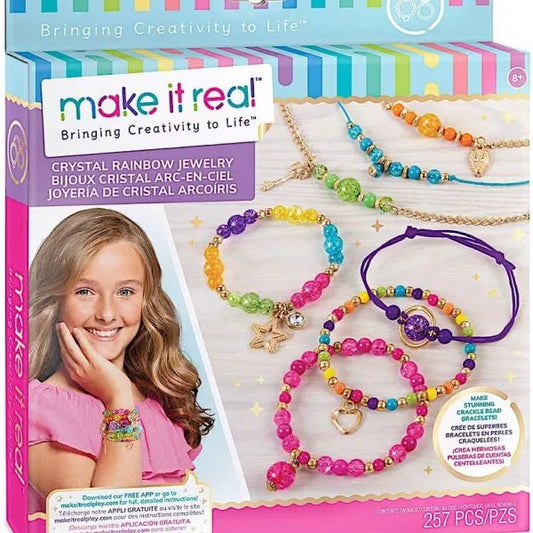 Gioielli arcobaleno con ciondoli