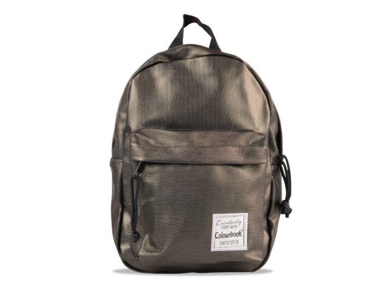 Mini zaino Shine - Brown gold