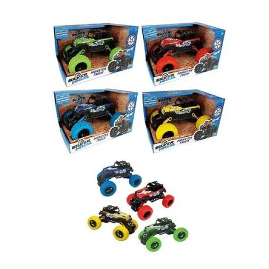 Silver wheels - monter truck