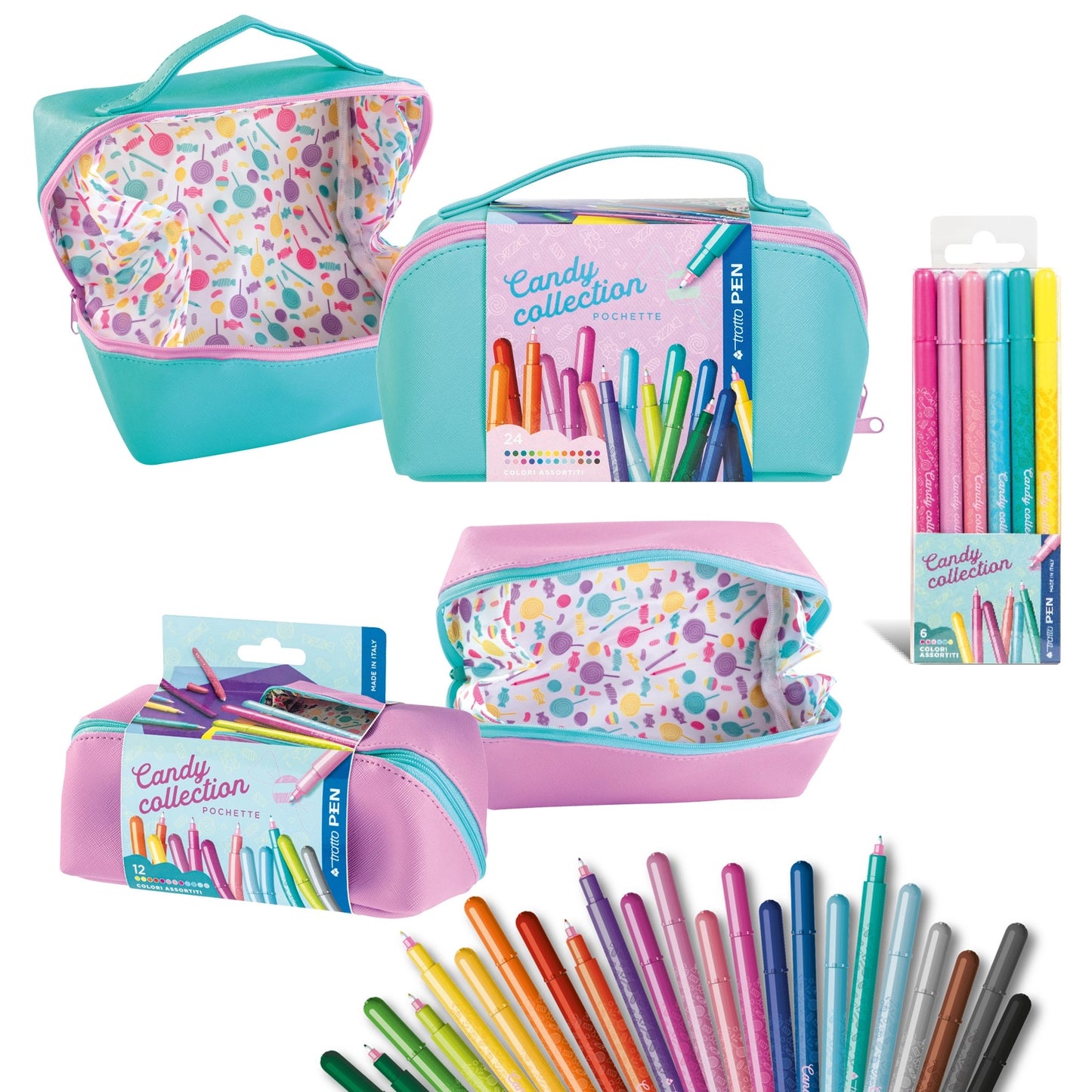 Pochette candy media