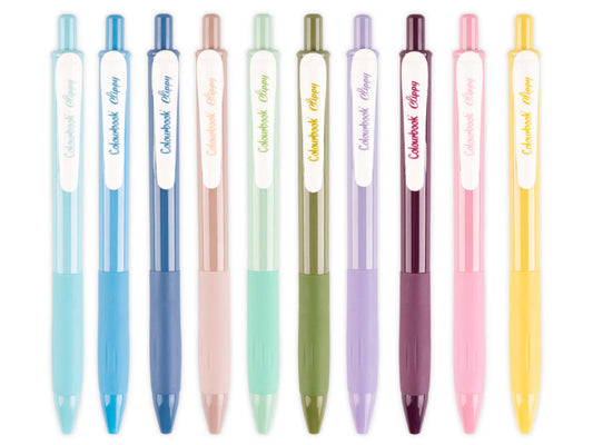 penna a scatto clippy - inchiostro nero