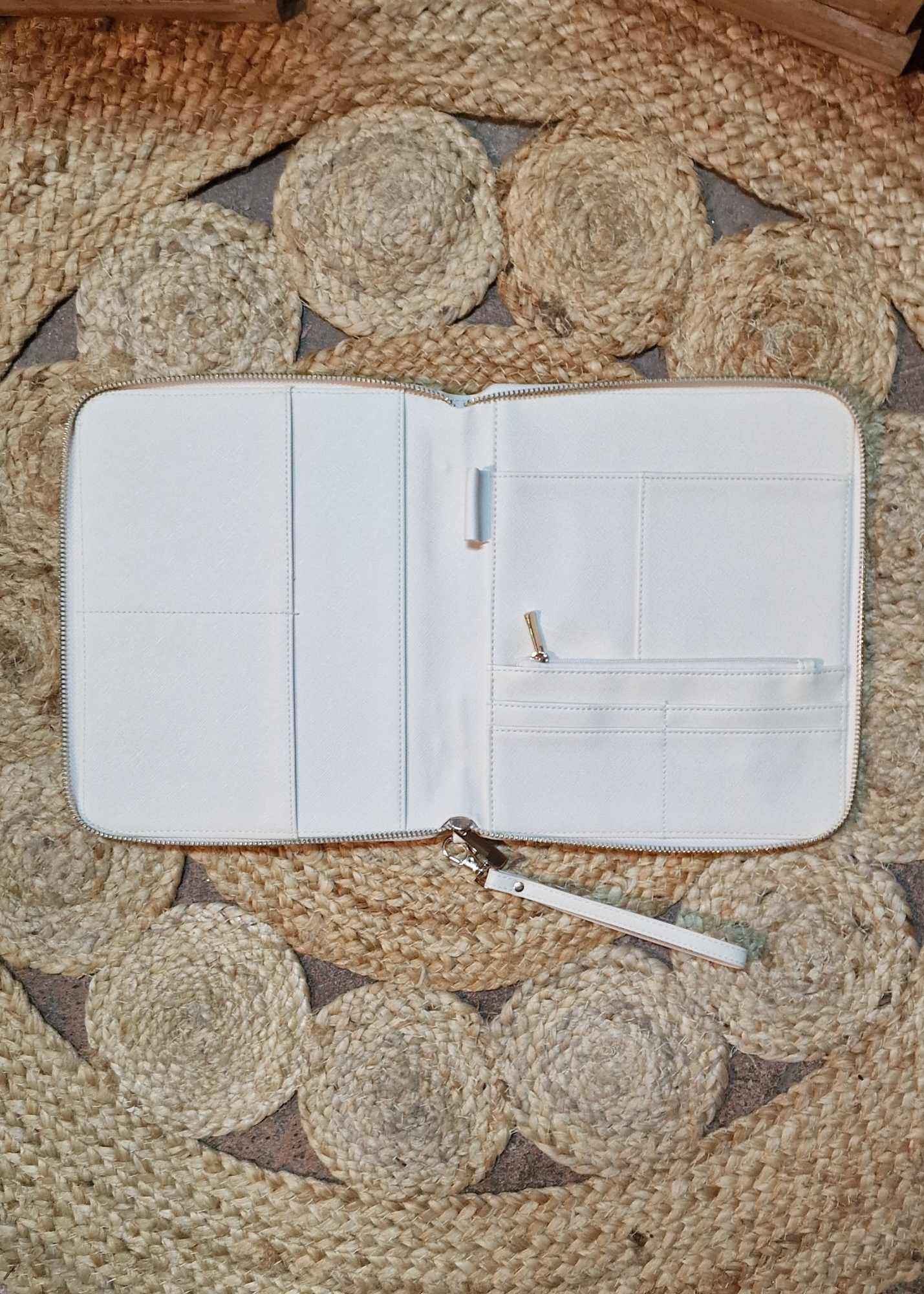 Porta documenti saffiano personalizzato