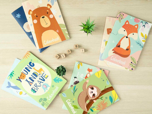 Quaderno A4 Young & Brave - riga prima e seconda elemetare