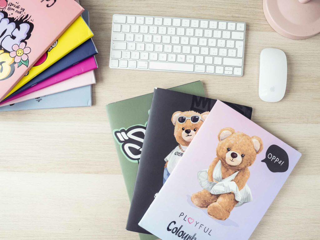 Quaderno A4 Funny & Bears - 5mm senza margine