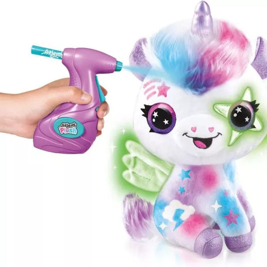 Airbrush plush magic unicorni