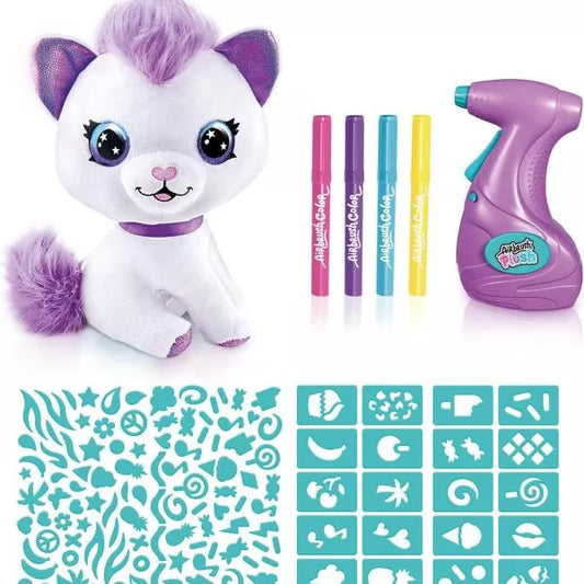 Airbrush plush gattino