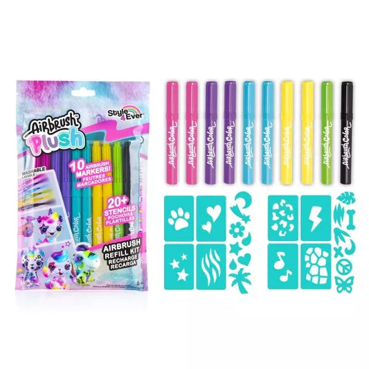 Airbrush plush refill