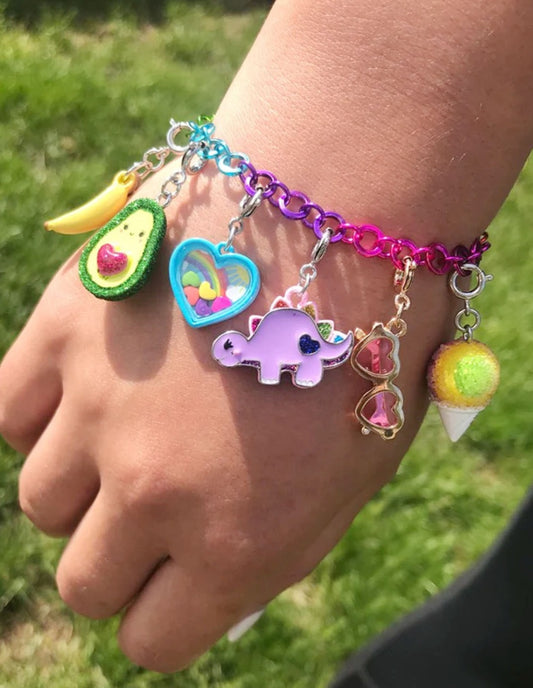 Bracciale a catena arcobaleno