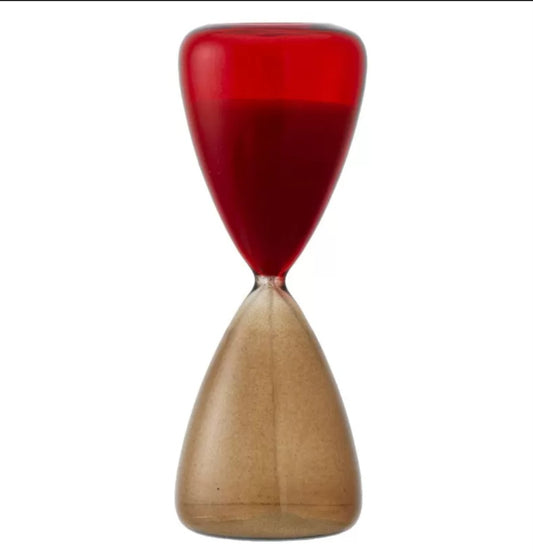 Clessidra in vetro colorato 10cm