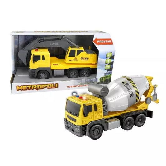 Metropoli cantiere luci ei suoni