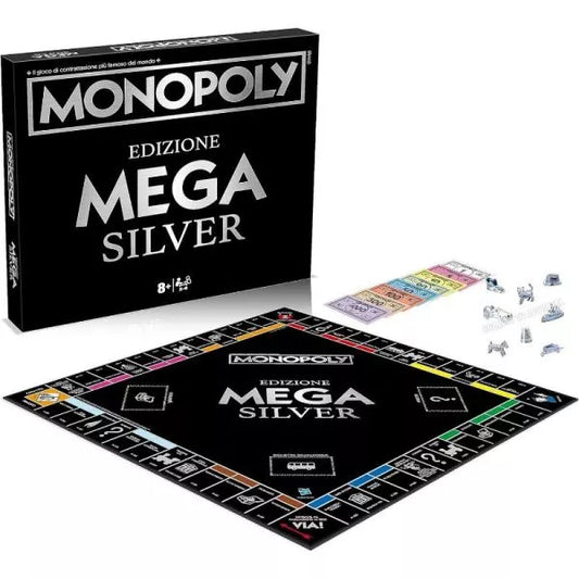 Monopoly mega silver black edition