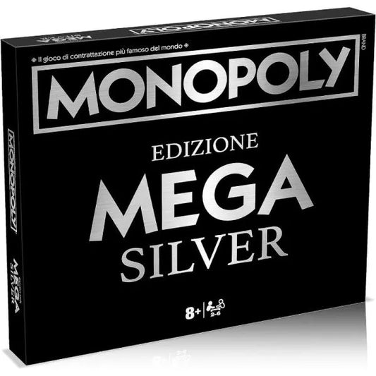 Monopoly mega silver black edition