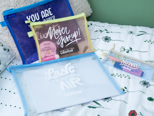 Set 4 pochette - Happy Bags