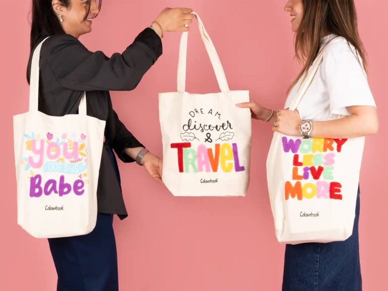 Tote bag in cotone