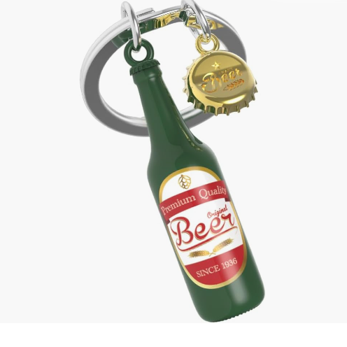 Metalmorphose Portachiavi Bottiglia di birra