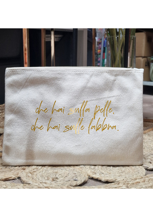 Tote bag + pochette personalizzata