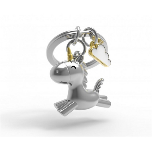 Metalmorphose Portachiavi Unicorno