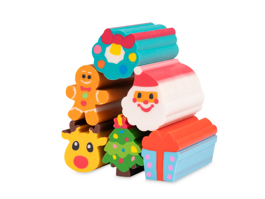 Set gommine da collezione la fabbrica degli elfi